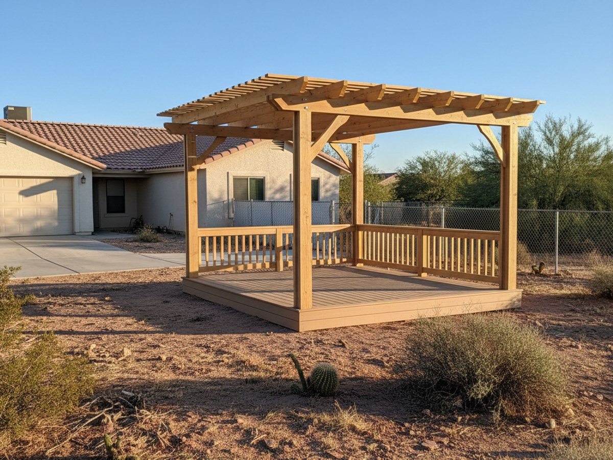 Deck Staining & Sealing completed by Western Deck Solutions in Chandler, AZ